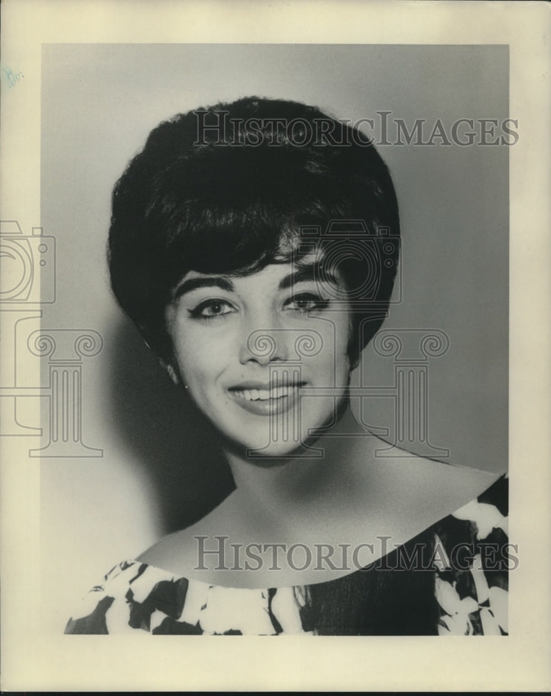 1964 Press Photo Linda Manning of Cullman, Alabama, Miss Alabama Contestant - Historic Images