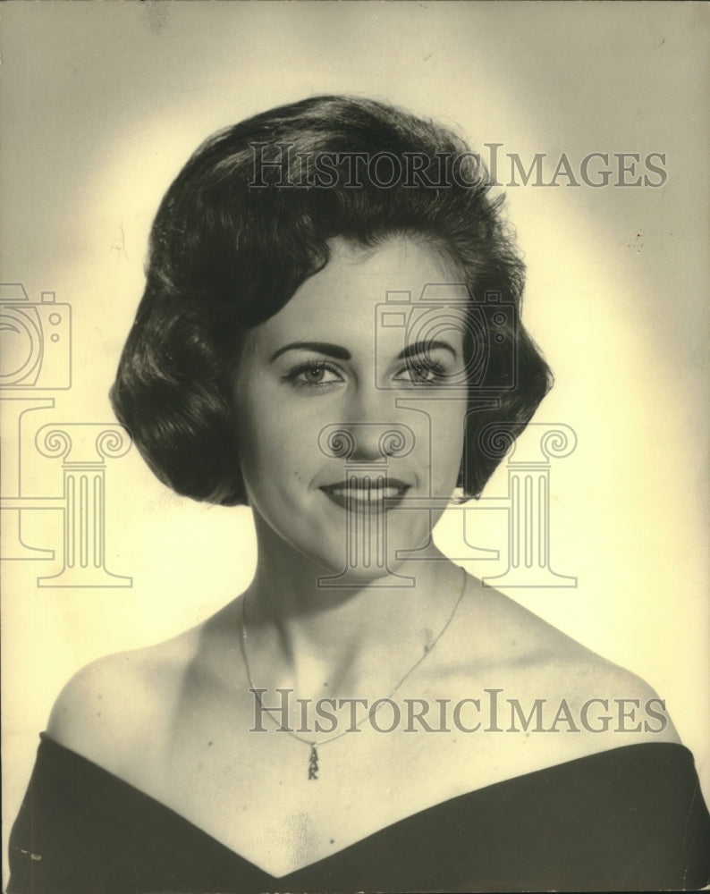 1964 Press Photo Ola Mettee, Miss Alabama Contestant - abna43133-Historic Images