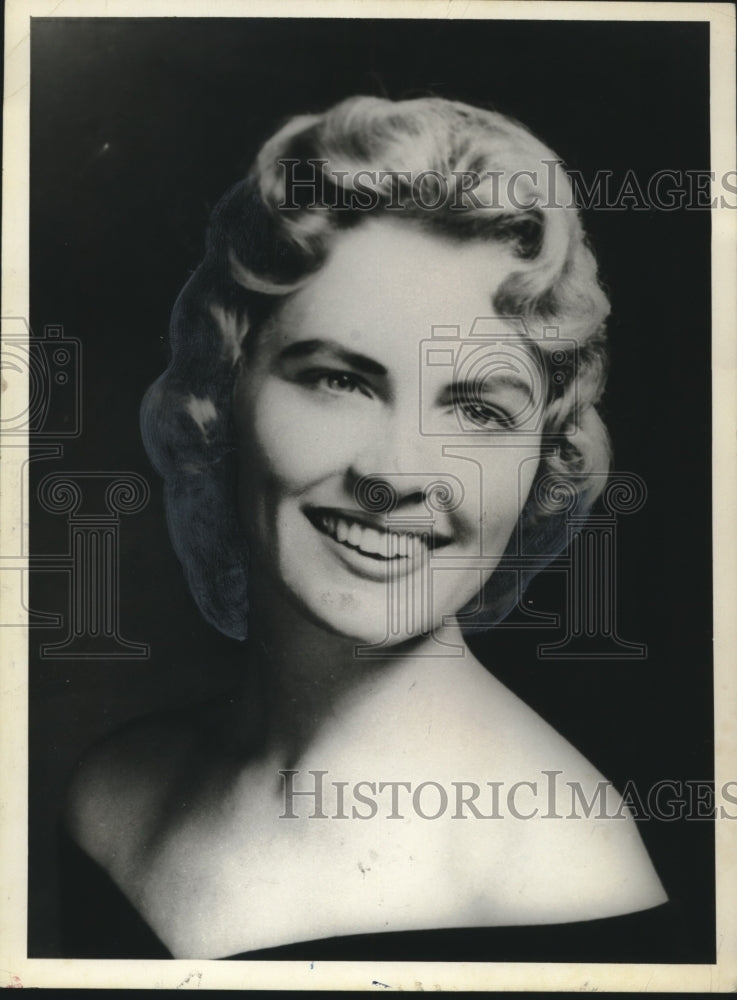 1962 Press Photo Barbara Louise Meridith, Miss Alabama Contest - abna43146 - Historic Images
