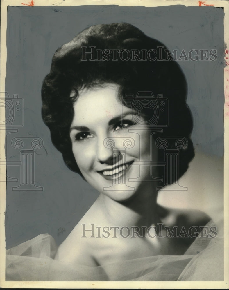 1962 Press Photo Carolyn Orr, Miss Alabama Contestant - abna43150 - Historic Images