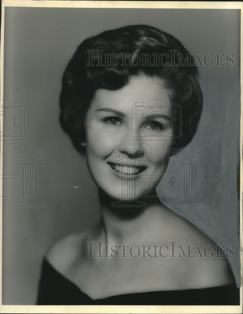 1962 Press Photo Linda Smith of Fairfax, Miss Alabama Contestant - abna43157 - Historic Images