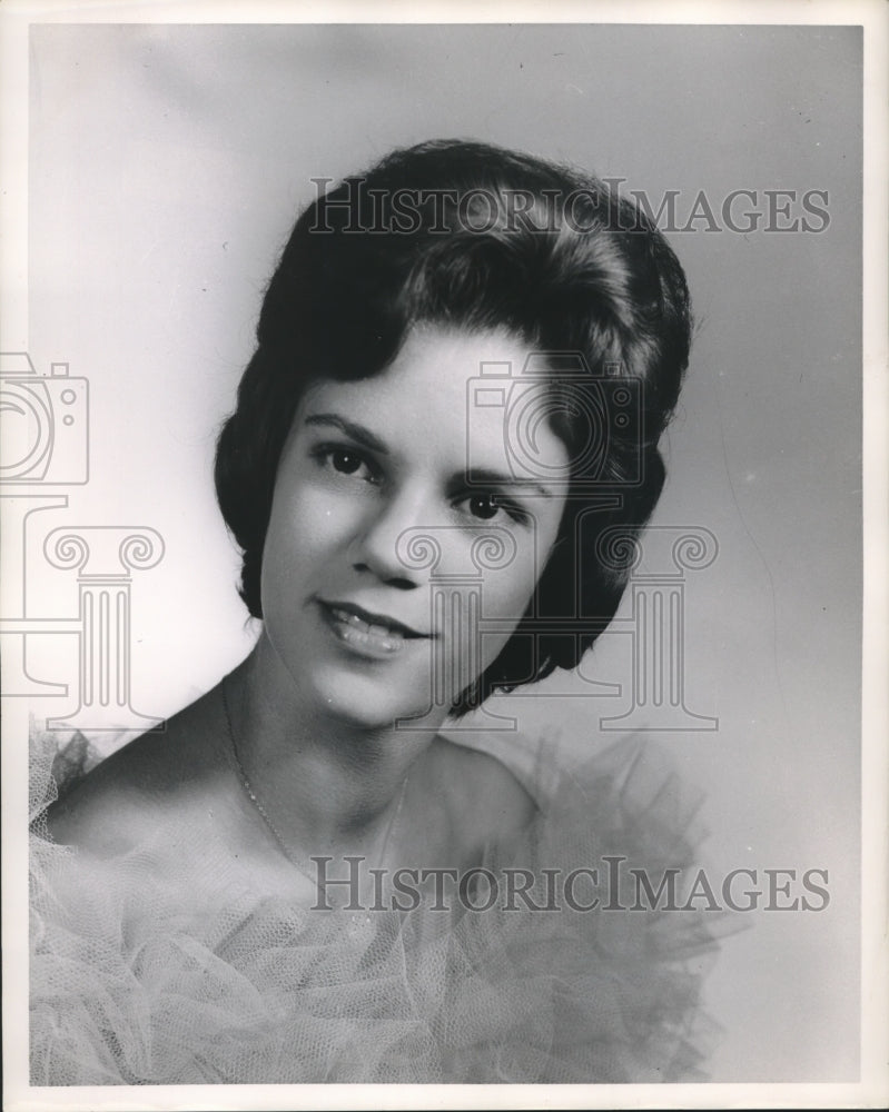 1962 Press Photo Suzy Logan, Miss Alabama Contestant - abna43159 - Historic Images