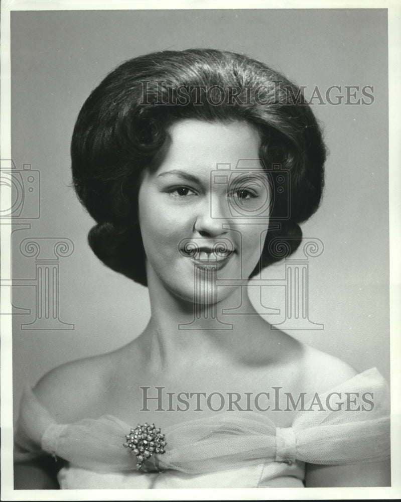 1964 Press Photo Paulette Clark, Junior Miss Alabama contestant - abna43173 - Historic Images