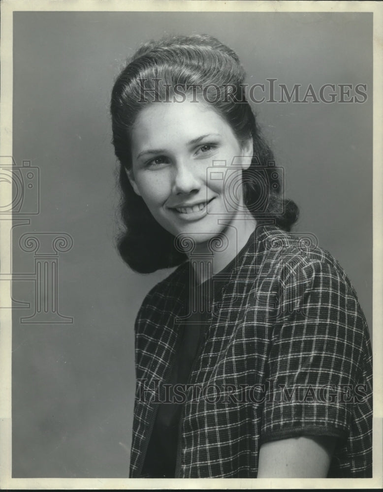 1964 Press Photo Willette Melha Rusking, Junior Miss Alabama Contestant - Historic Images