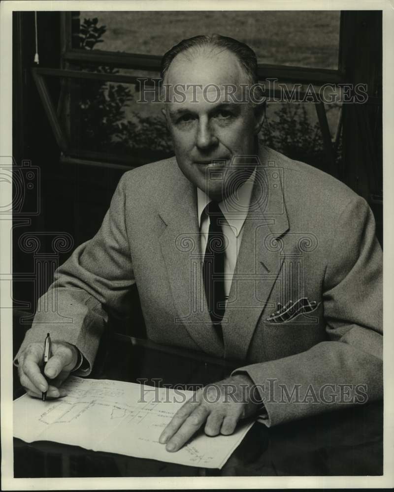 1954, Director Sam F. Brewster, Alabama Polytechnic Institute - Historic Images