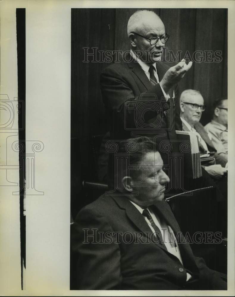 1967 Press Photo J.M.Breckenridge,Birmingham City Attorney &amp; Ben Robinson - Historic Images