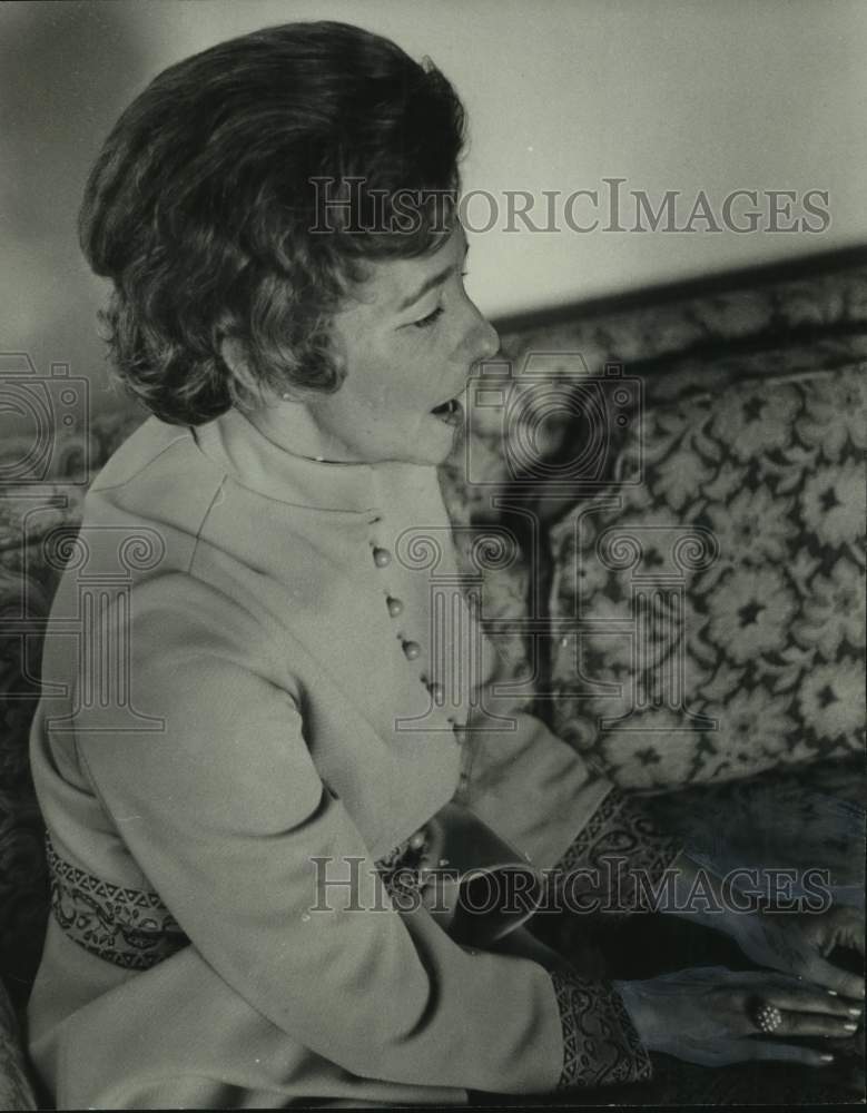 1972 Press Photo Marcia Vann Bowers, Alabama Education Association president - Historic Images