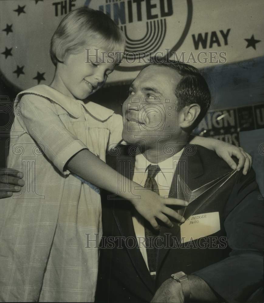 1967 Press Photo United Appeal Seminar Attendees Mary Marshall, Jack Becker - Historic Images