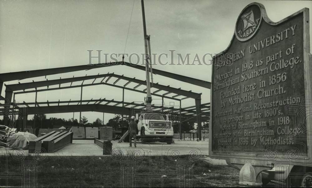 1973, New Building Constructed on Site of Old Southern University - Historic Images