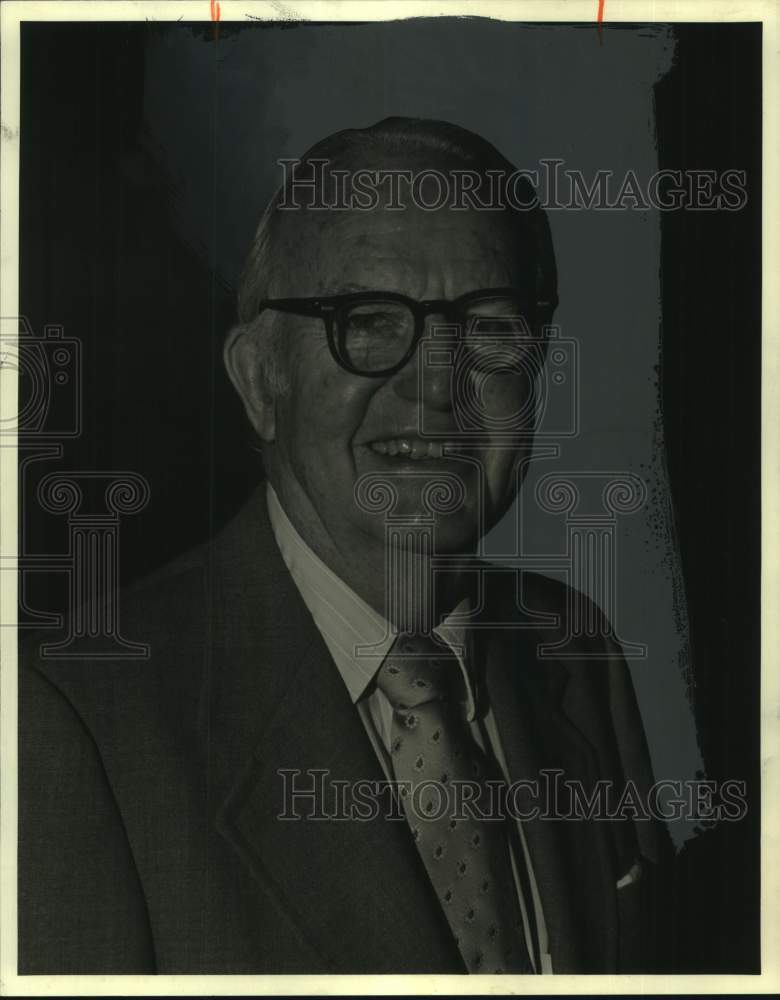 1980 Press Photo Auto dealer Roy P. Bridges, portrait - abna43531 - Historic Images