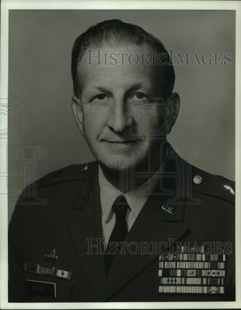 1971, Brigadier General Bates C. Burnell of Huntsville, AL, portrait - Historic Images