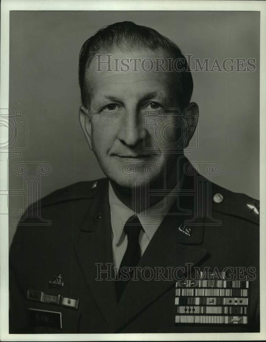 1971, Brigadier General Bates C. Burnell of Huntsville, AL, portrait - Historic Images