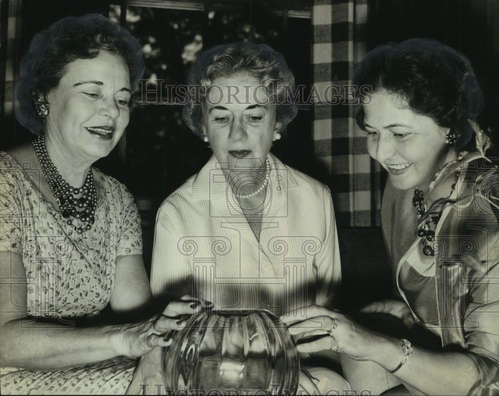 1961, Mrs. Walter Bouldin &amp; Members BPWS Looking into The Future - Historic Images