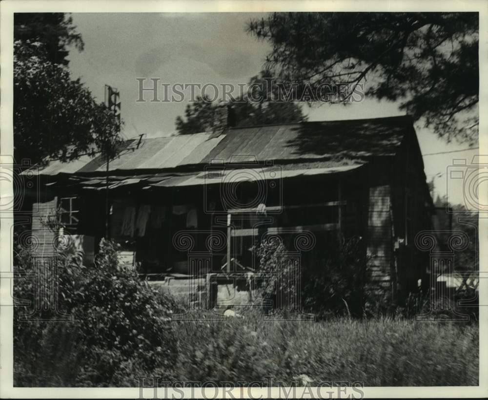 1978 Press Photo Exterior of house, Evansville, Montevallo, Alabama - abna43715 - Historic Images