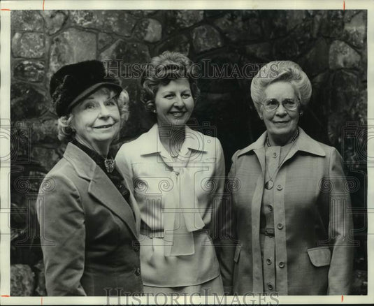 1978 Press Photo Mrs. George Bridges & others, Symphony party, Birmingham, AL - Historic Images
