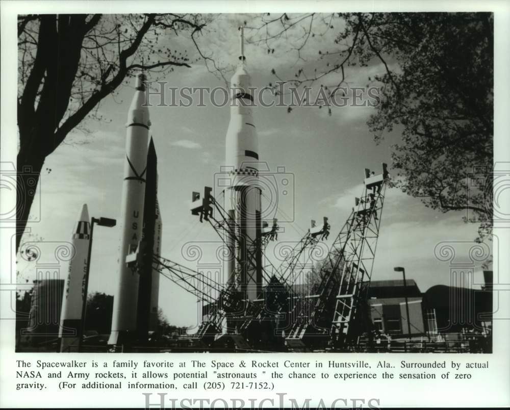 Press Photo The Spacewalker at The Space & Rocket Center in Huntsville, Alabama - Historic Images