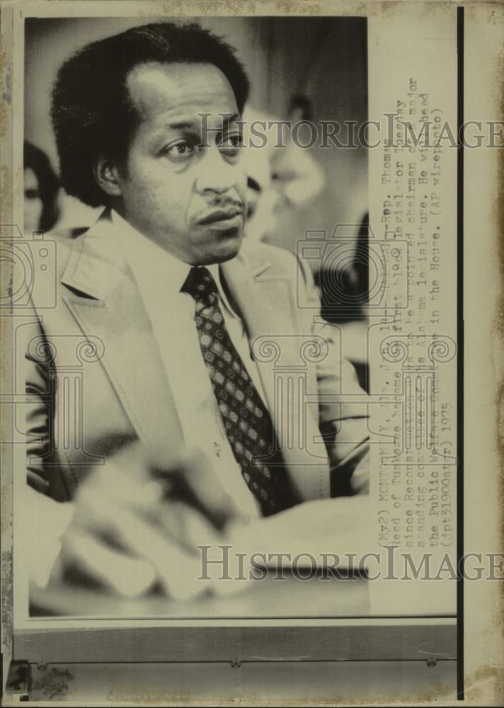 1975 Press Photo Representative Thomas Reed - abna43967 - Historic Images