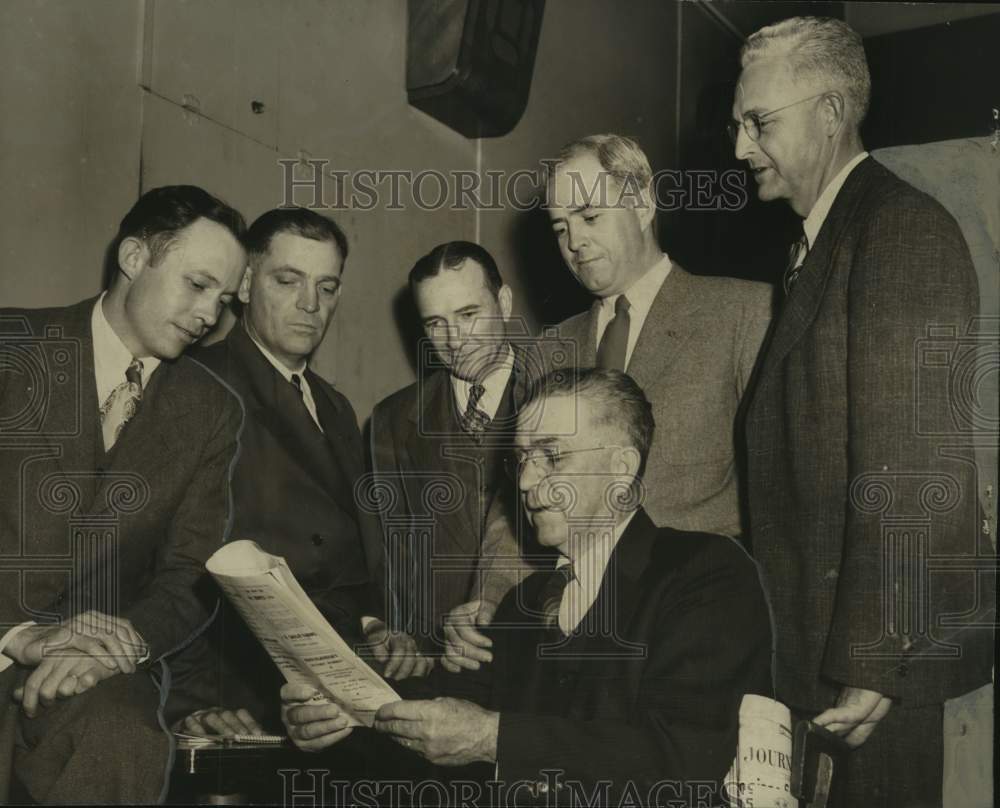 1951 Press Photo Officers & Board Members Alabama Association of County Agents - Historic Images
