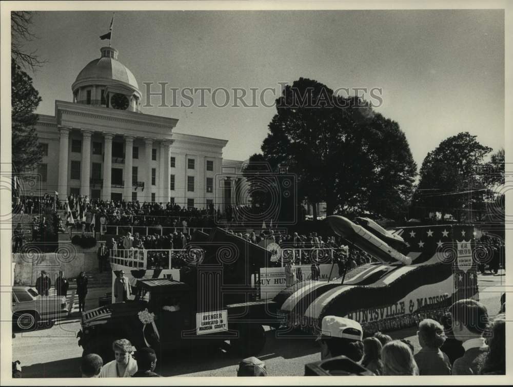 1991 Press Photo Inauguration Parade of Governor Guy Hunt - abna44117 - Historic Images