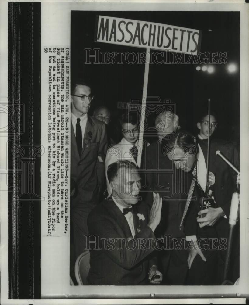 1956, Candidates at the Republican National Convention - abna44176 - Historic Images