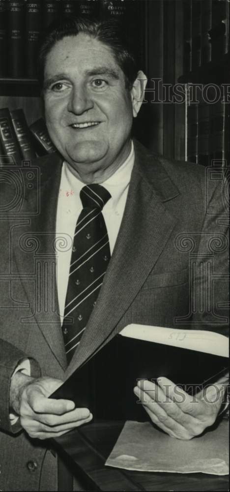 1978 Press Photo Howell Hiflin, former Alabama Supreme Court Justice - abna44182 - Historic Images