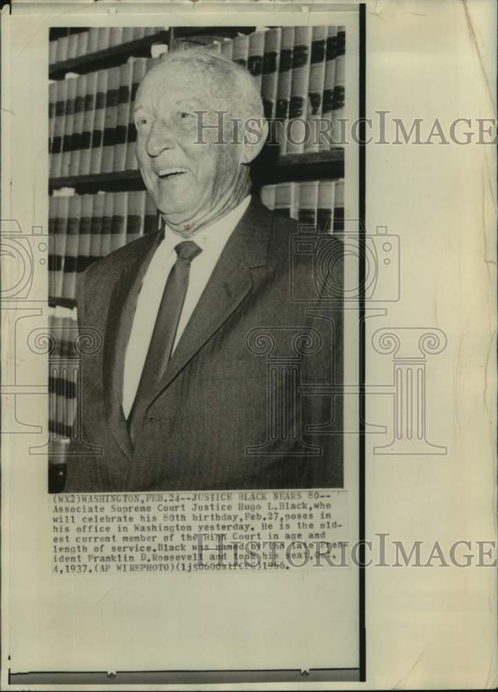 1966, Hugo L. Black, Supreme Court Justice - abna44296 - Historic Images