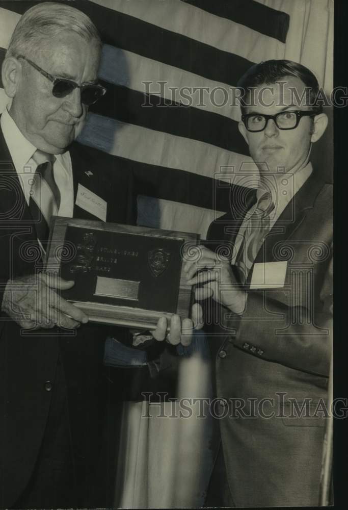 1972, Isaac J. Scott, Sr. awarded &quot;Man of the Year&quot;, Opelika, Alabama - Historic Images