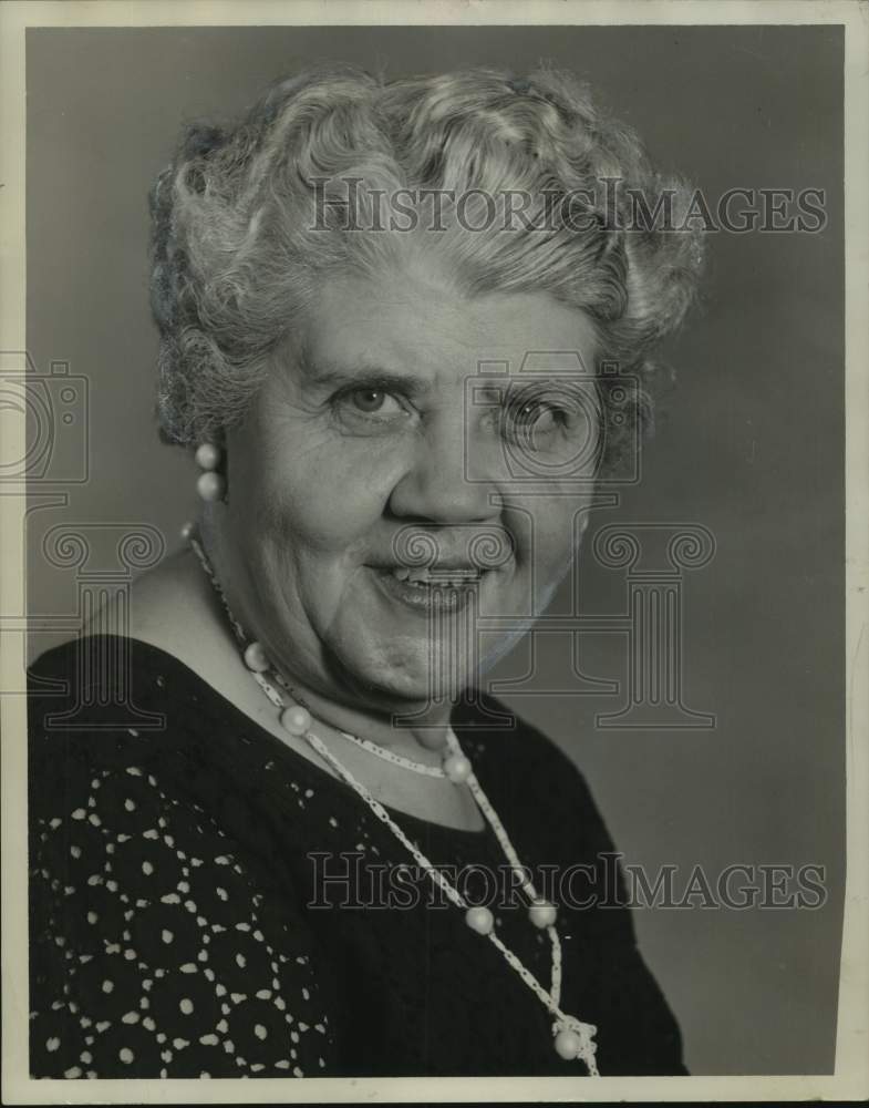 1958 Press Photo Clubwoman Mrs. T.C. Patterson, portrait - abna44600 - Historic Images