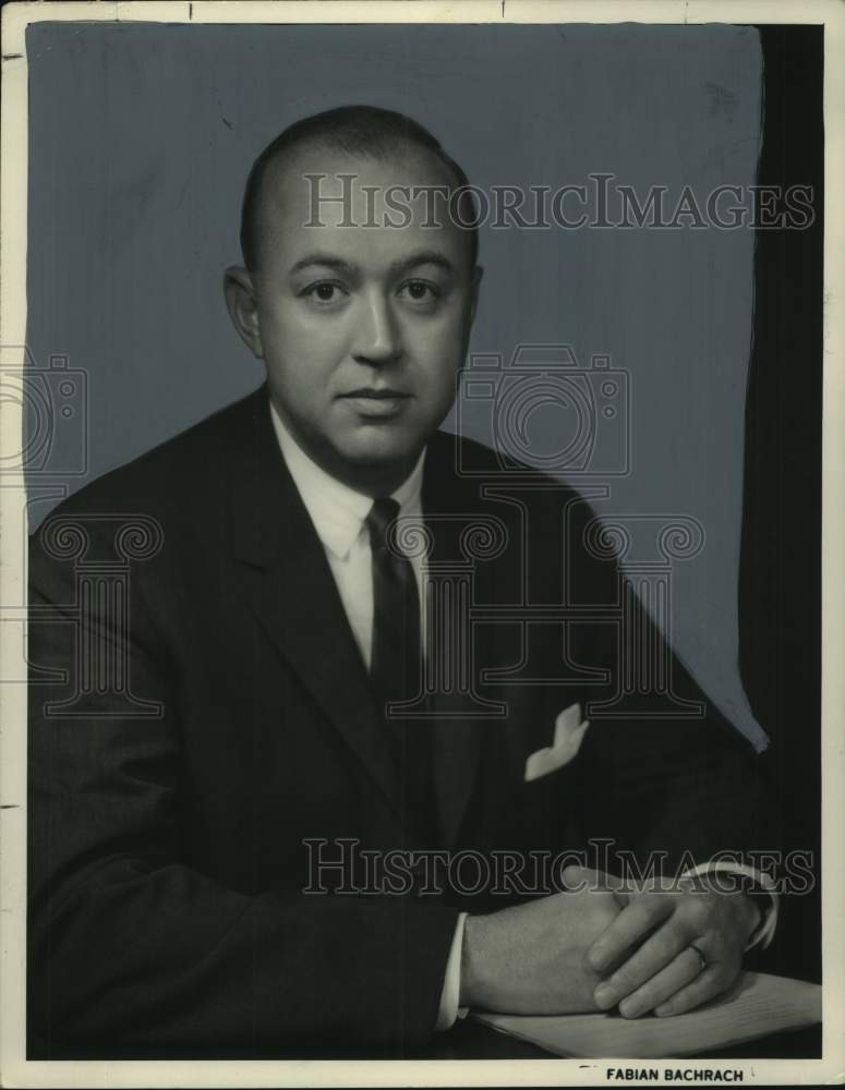 1968, John Schuler, president Anderson Electric, portrait - abna44609 - Historic Images