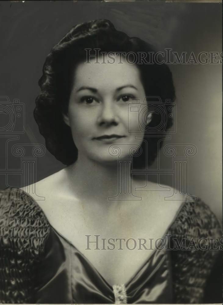 1948, Mrs. Henry P. Jonnston, portait, Birmingham, Alabama - Historic Images