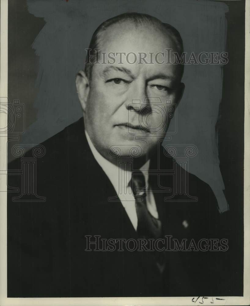 1952, Frank Samford Sr., pres. Liberty National Life Insurance Co. - Historic Images