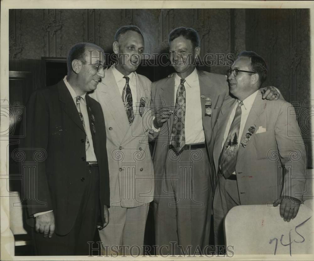 1952, Alabama&#39;s Delegation Caucus at National Democratic Convention - Historic Images