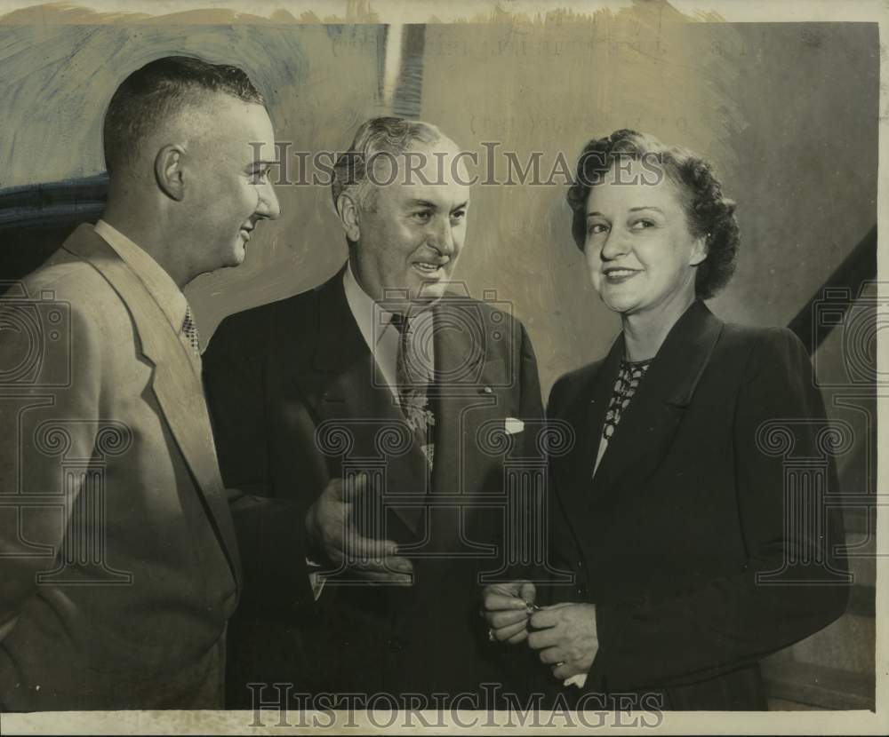 1952, Judge Annie Lola Price, O.H. Finney, Jr. &amp; Broughton Lamberth - Historic Images