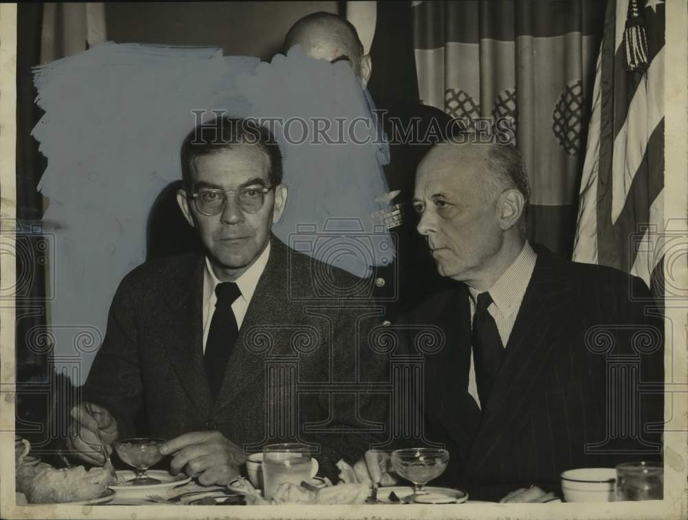 1952 Press Photo Dr. George R. Stuart, Jr., President of Birmingham Southern - Historic Images