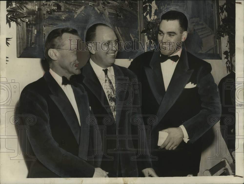 1952 Press Photo J. H. Berry Honored as Outstanding Community Worker - abna44714 - Historic Images