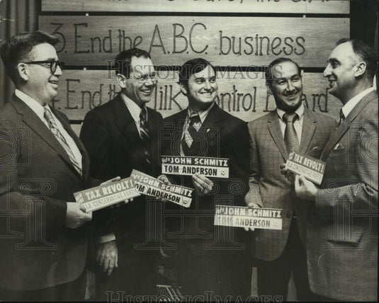 1972, Herbert Stone, Alabama Conservative Party & others - abna44741 - Historic Images