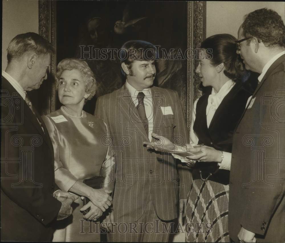 1971, Attendees at Audubon Christmas Party - abna44768 - Historic Images