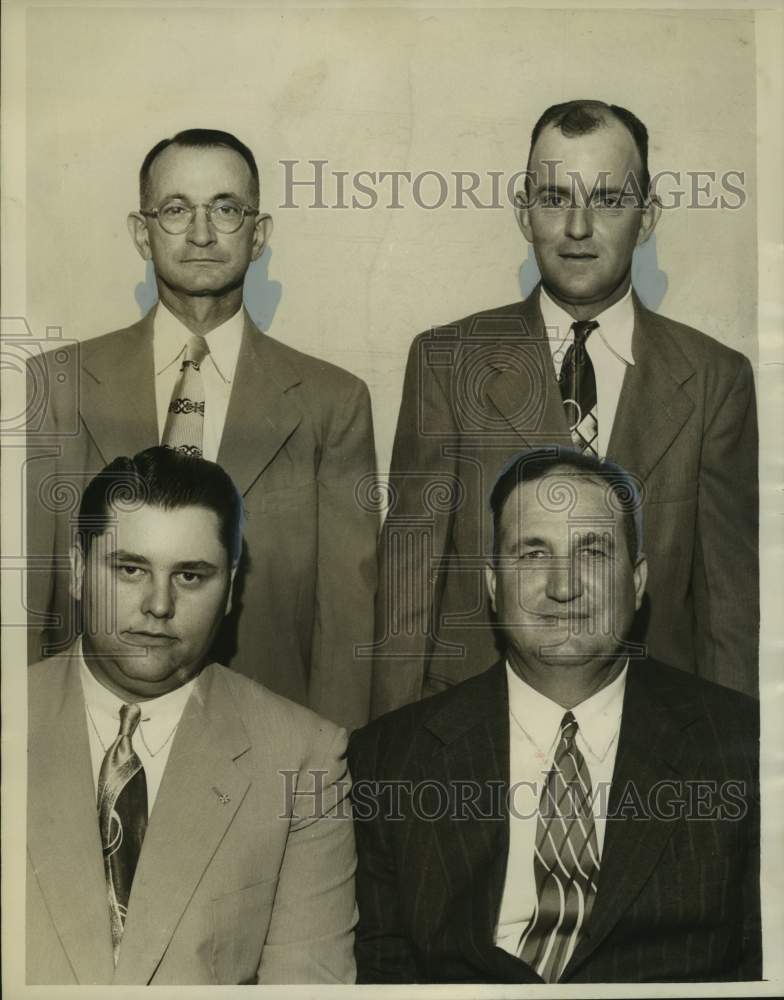 1953, T. WIlmer Shields, and other law enforcement officers, Alabama - Historic Images