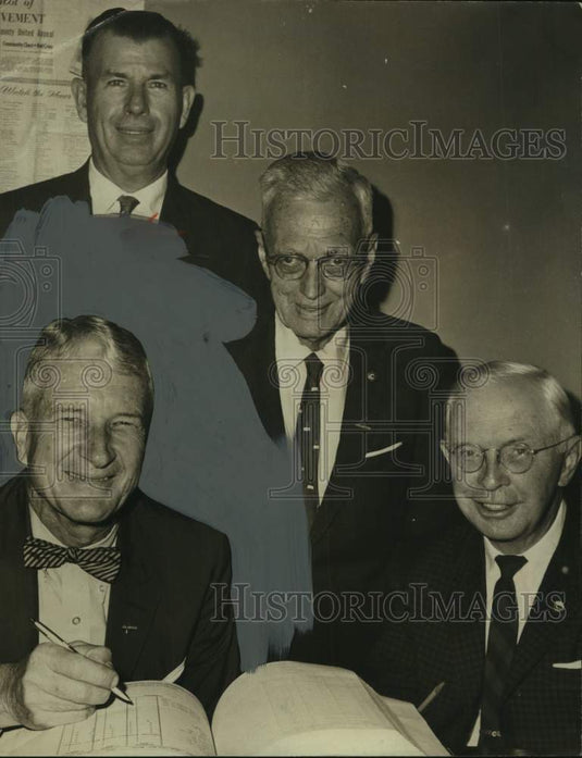 1962, Richard Stockham & others in United Appeal, Alabama - abna44847 - Historic Images