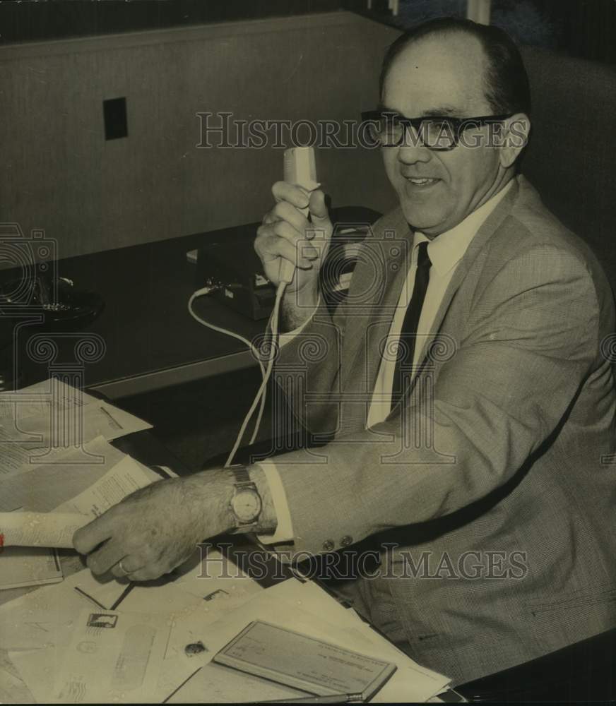 1970 Press Photo George J. Schweizer, Jr.National President of UCPA - abna44892 - Historic Images