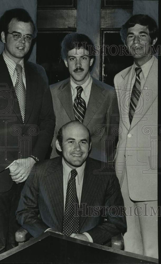 1973 Press Photo German Club Officers of Birmingham, Alabama - abna44921 - Historic Images