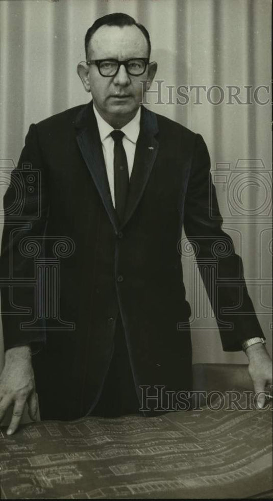 1964 Press Photo Marion County, Alabama Superintendent of Education Solon Gregg - Historic Images