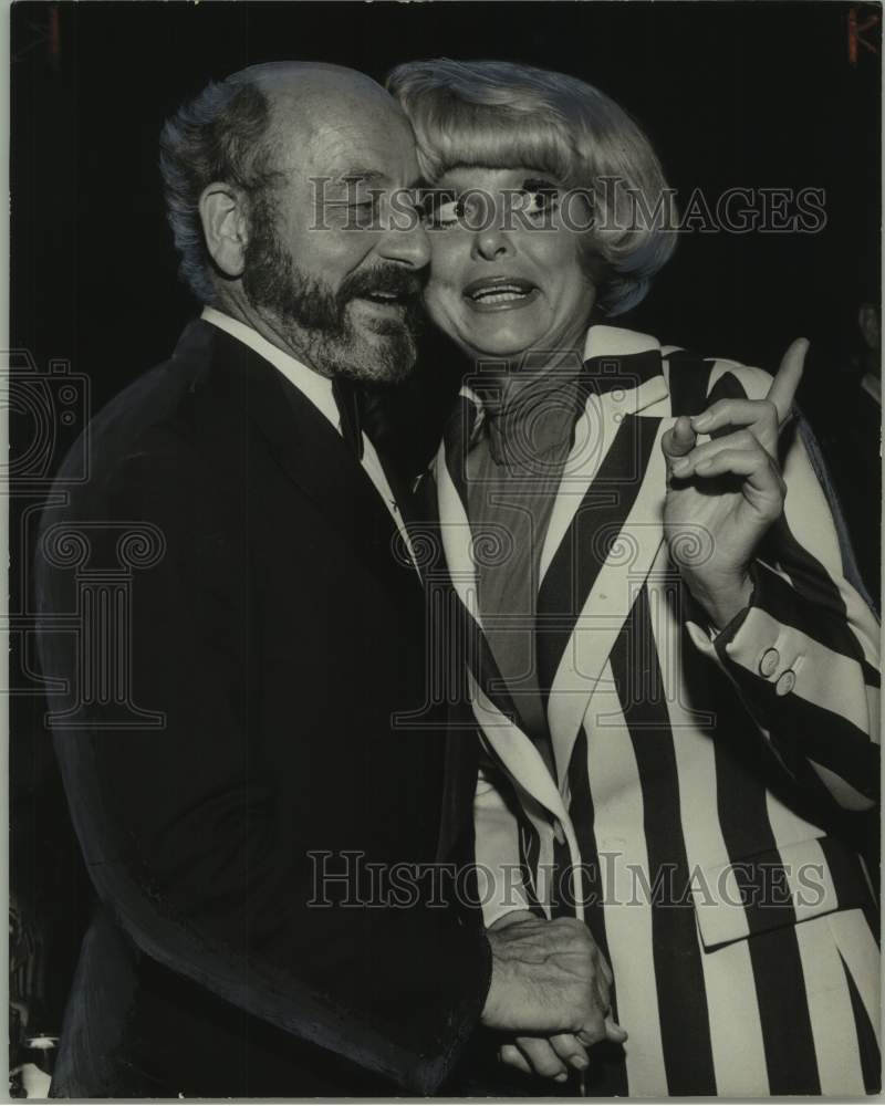 1974, Actress Carol Channing with Sardi; Dinner Theater's Hello Dolly - Historic Images