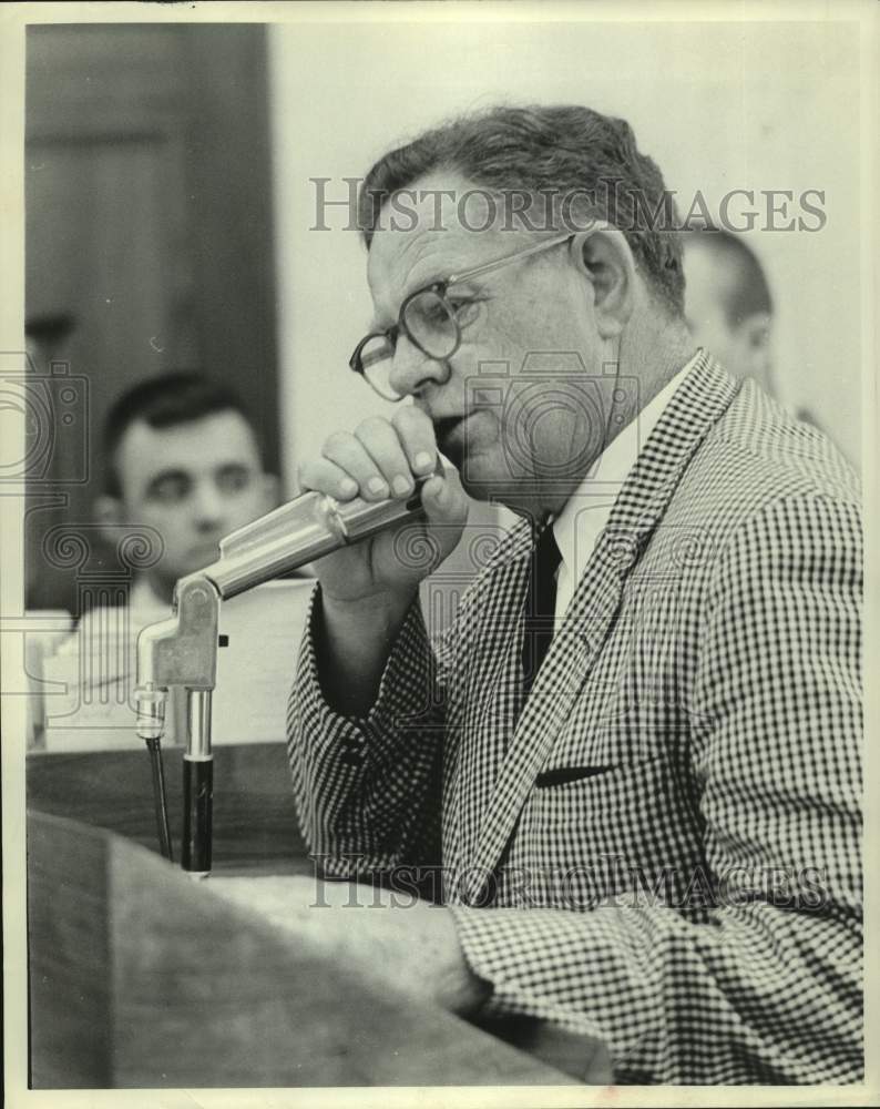 1965, Senator Jimmy Branyon of Lamar Alabama speaking - abna44994 - Historic Images