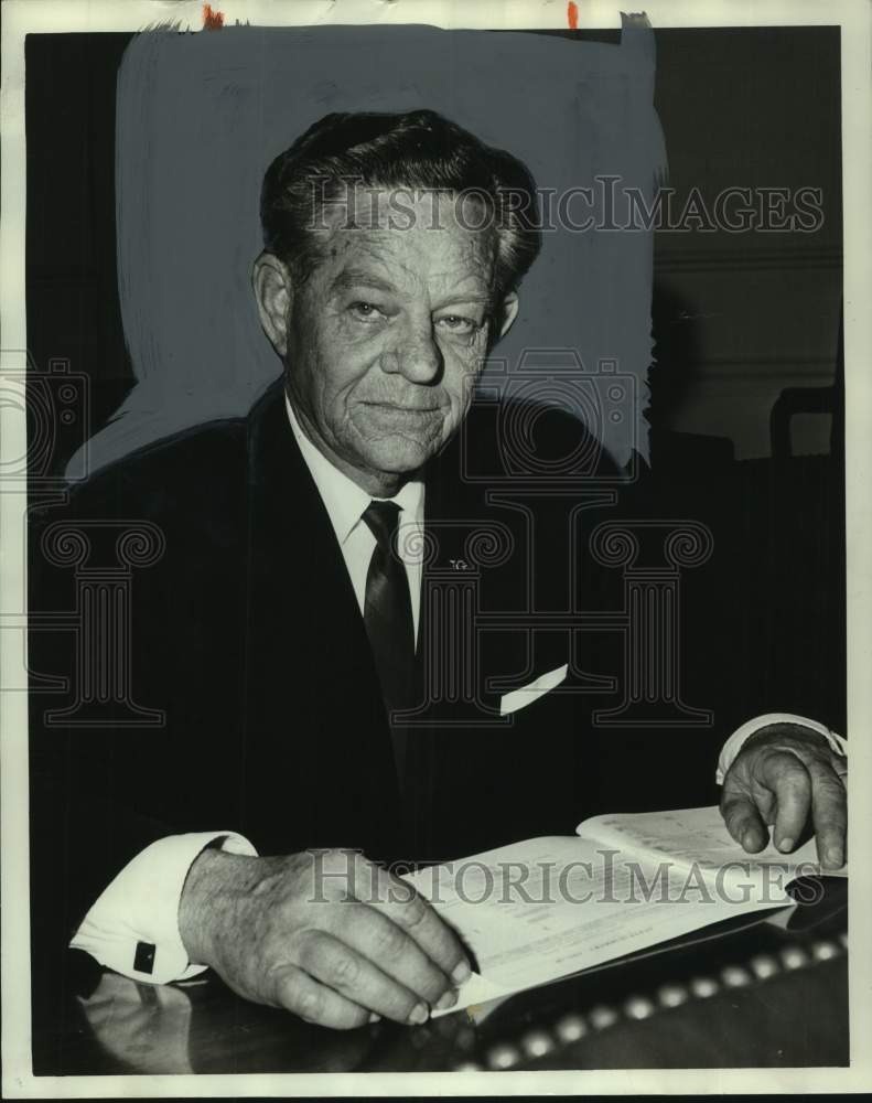 1969 Press Photo Jimmy Branyon, State Senator of Alabama - abna44995 - Historic Images