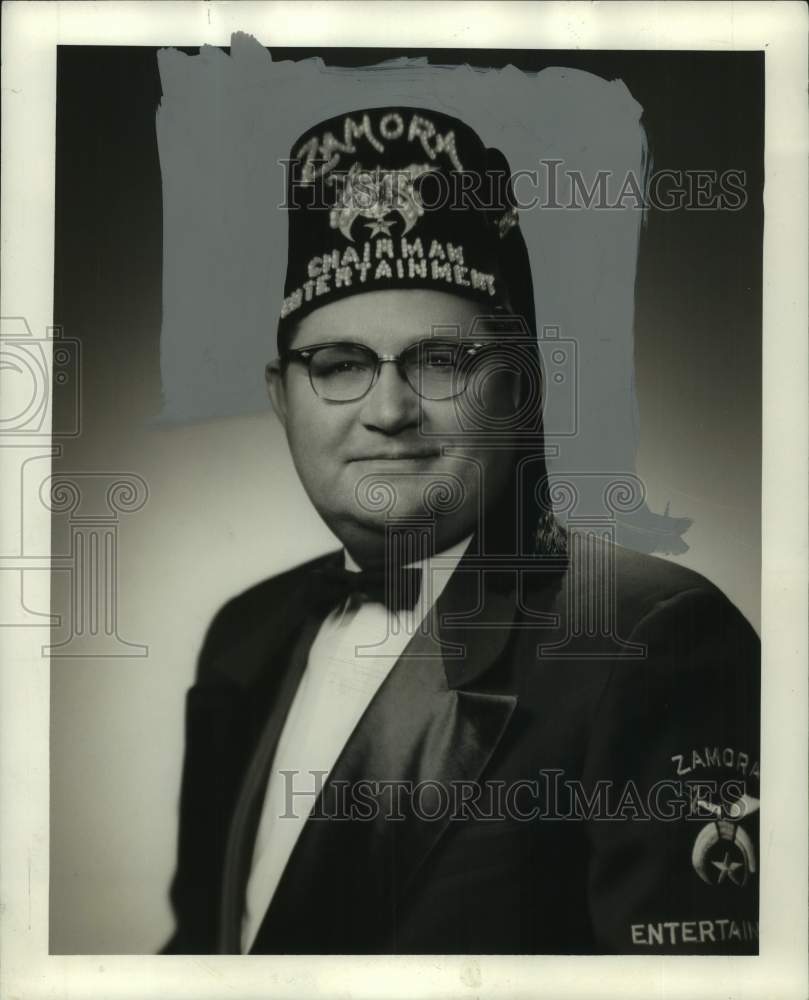 1957, Noble Brasher, Entertainment Committee in Zamora Temple, AL - Historic Images