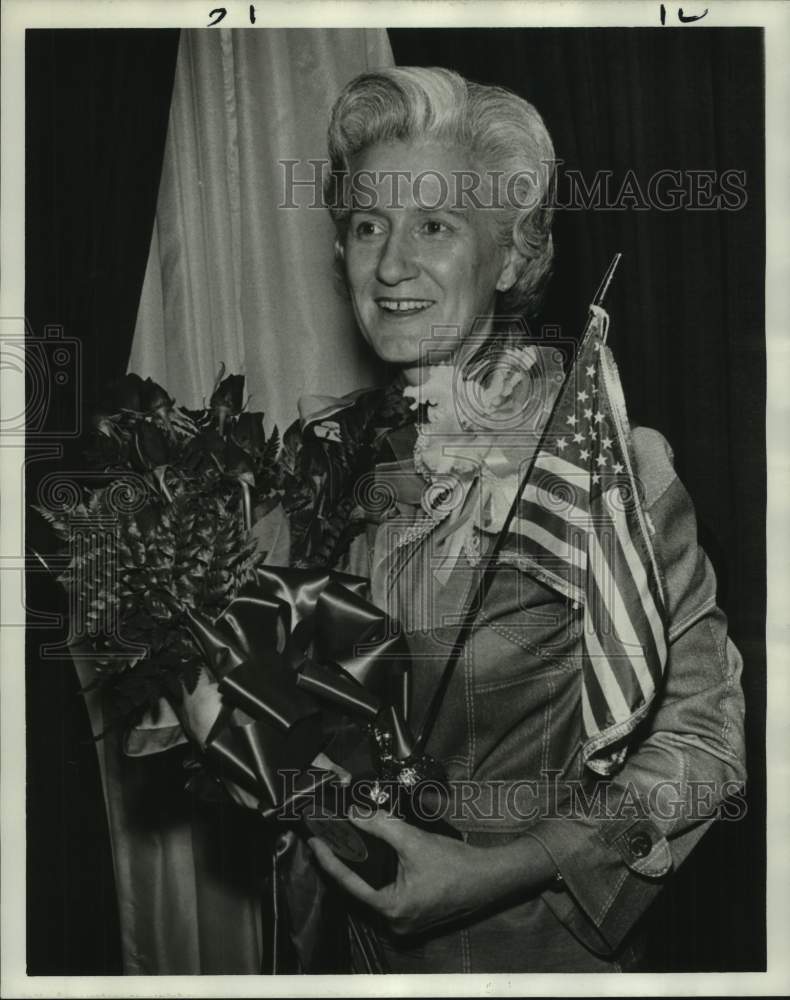 1976 Press Photo Mrs.Kathleen Bragg, Alabama's Mother of the Year - abna45013 - Historic Images