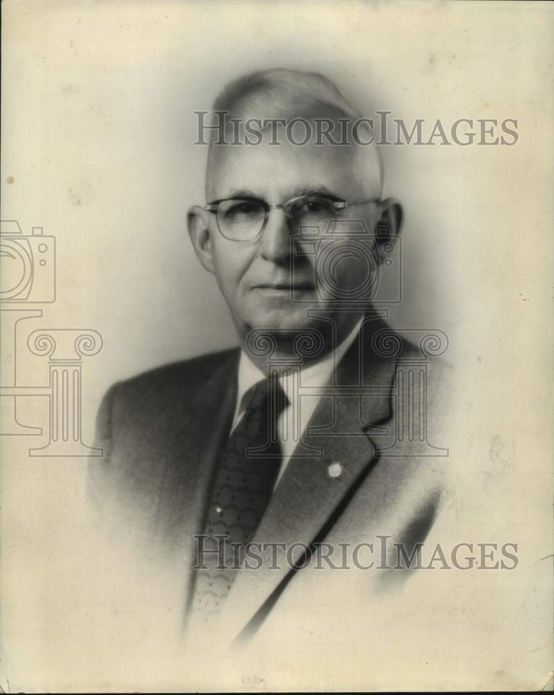 1958 Press Photo C.R. Bottenfield, Heads School Plan, Alabama - abna45023 - Historic Images