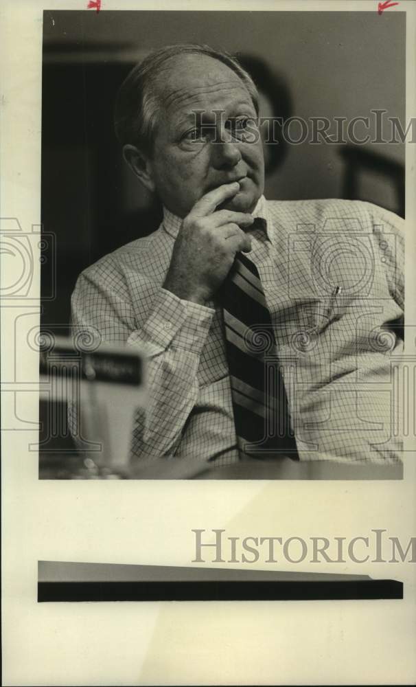 1988 Press Photo University of Alabama-Birmingham Health Dean William Bridgers - Historic Images