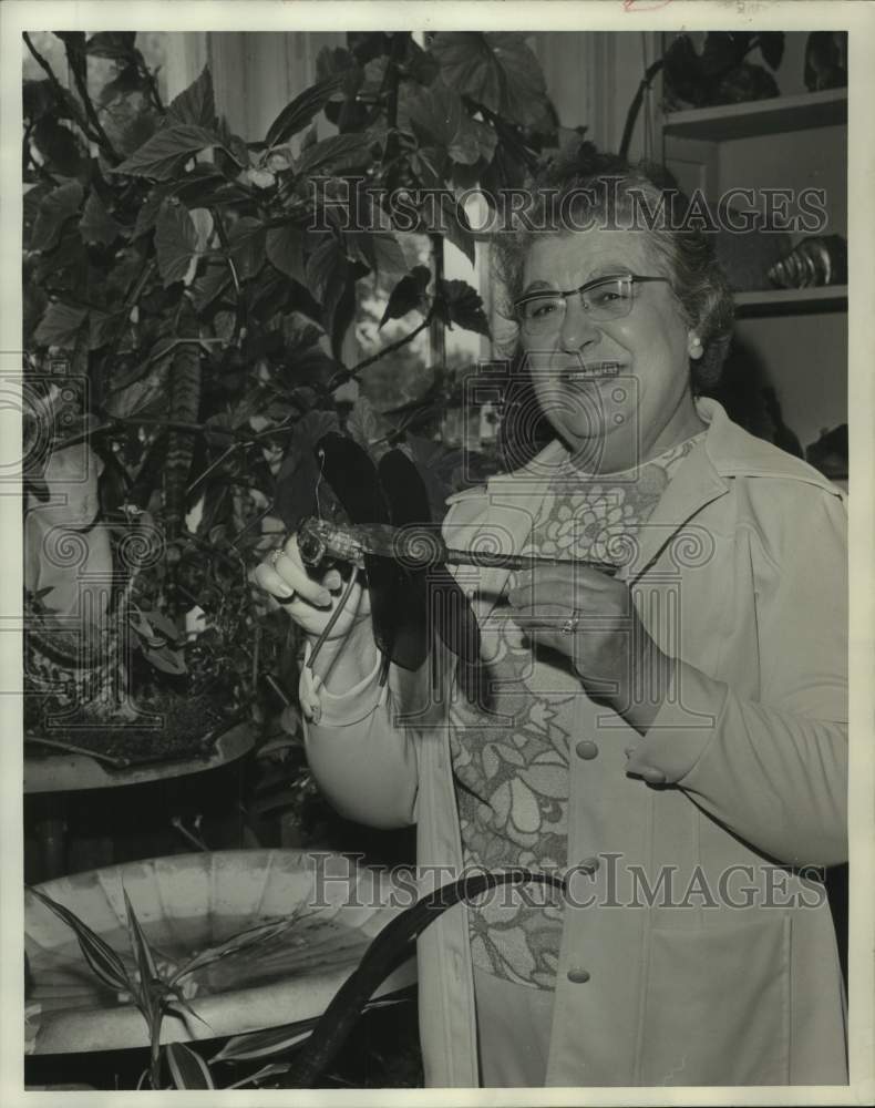1974, Flower Arranger Mrs. Claude Boykin - abna45089 - Historic Images
